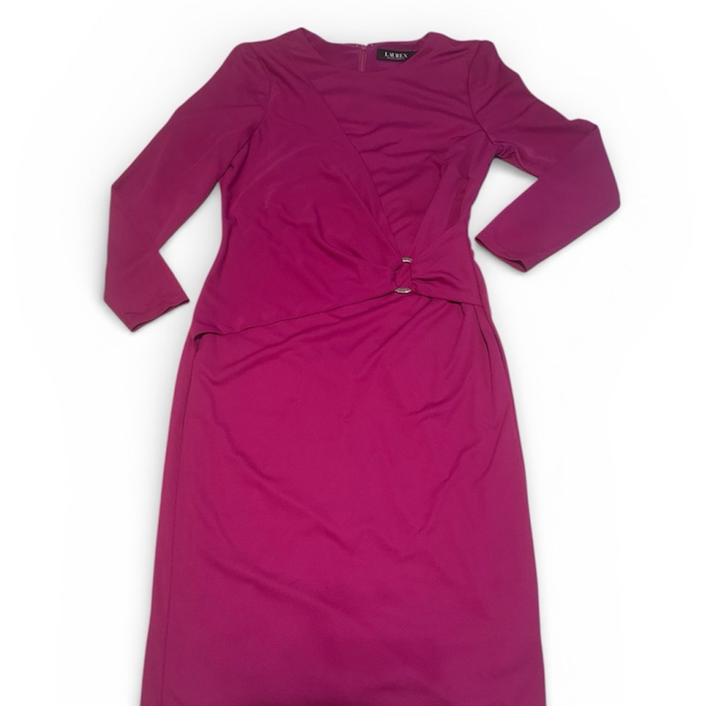 Lauren Ralph Lauren Fabiana Elbow Sleeve Day Dress Women’s Size 4